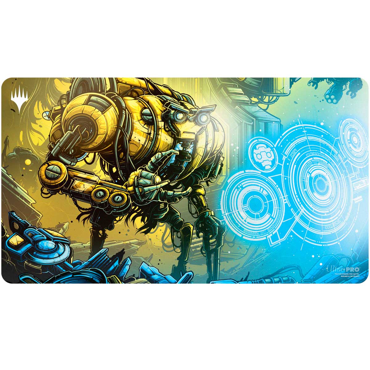 Ultra Pro: UP38694 MTG 2025 Aetherdrift Playmat Borderless Racer 6 for MtG