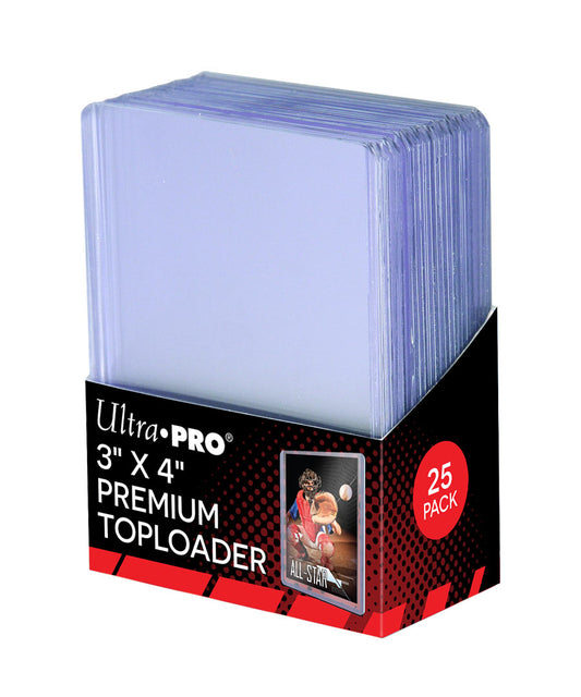 Ultra Pro: 3" X 4" Ultra Clear Premium Toploader 25ct