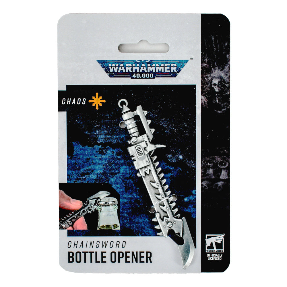 Warhammer 40000: Chaos Chainsword Bottle Opener