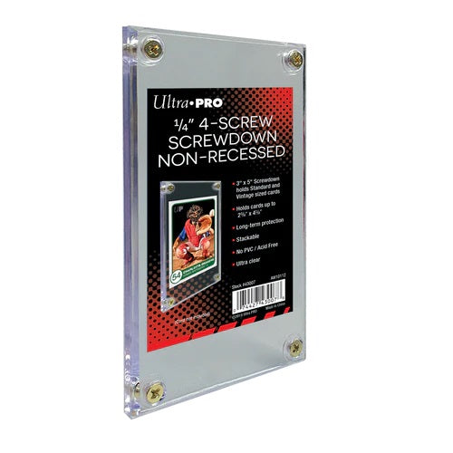 Ultra Pro: 1/4" Screwdown Non-Recessed Holder