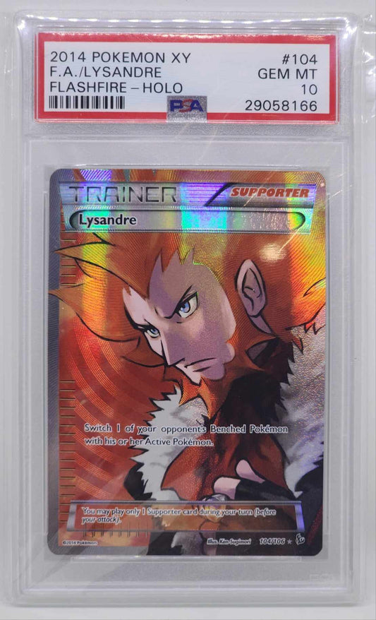 2014 Pokemon Xy Flashfire 104 Fa/Lysandre Flashfire