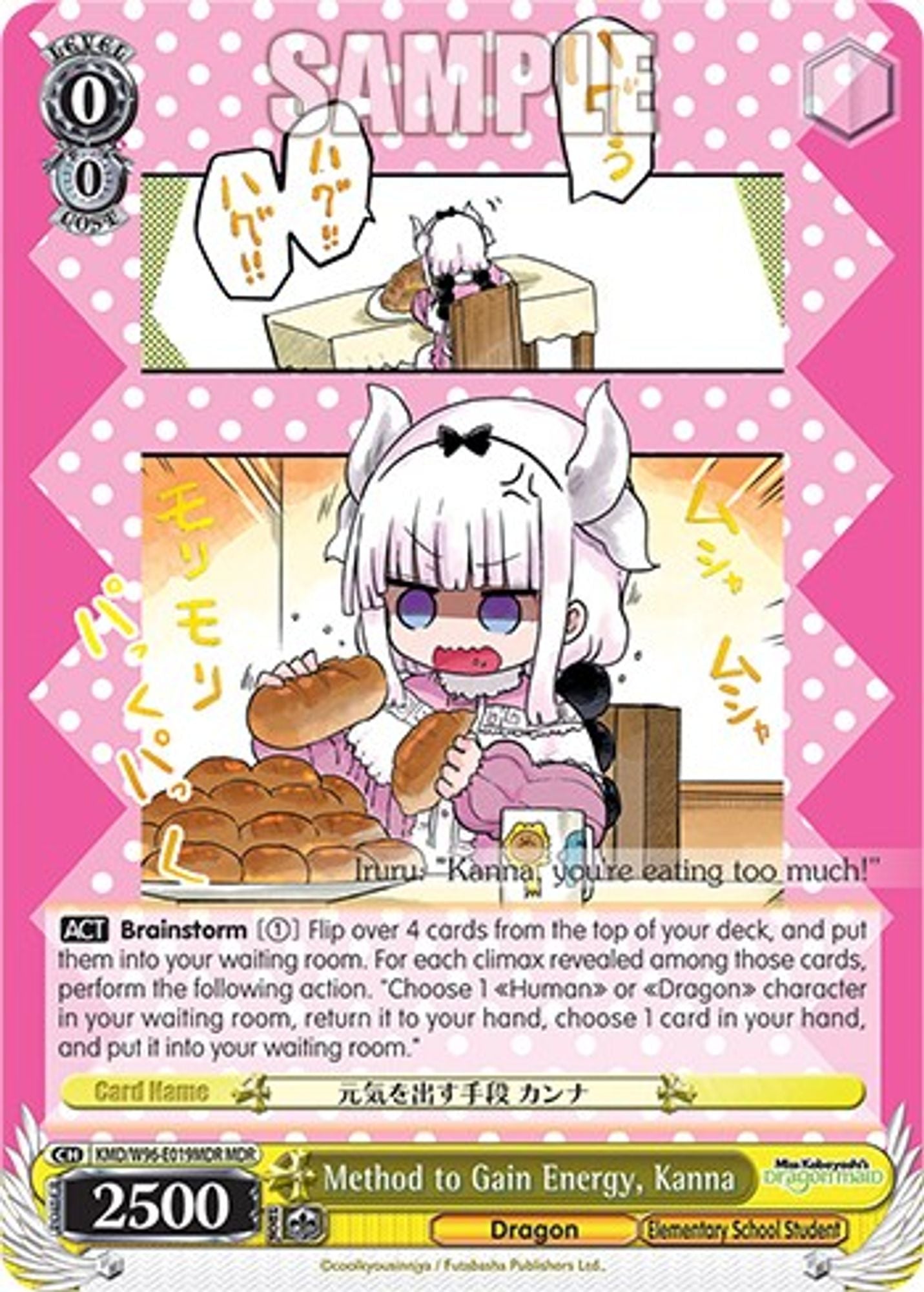 Method to Gain Energy, Kanna (MDR)