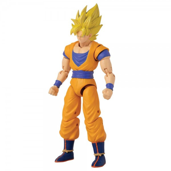 DRAGON BALL - DRAGON STARS POSEABLE FIGURE - SUPER SAIYAN GOKU (VER 2) (REPEAT)