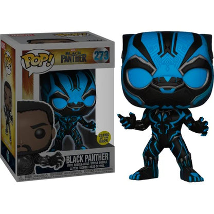 Black Panther - Black Panther Blue Glow US Exclusive Pop! Vinyl #273