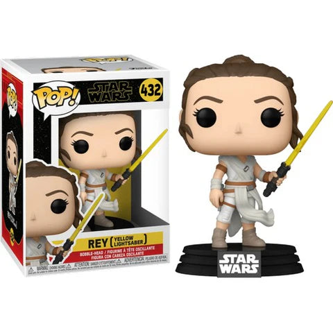 Star Wars - Rey with Yellow Saber Pop! Vinyl #432