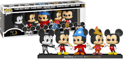 Mickey Mouse - Mickey Mouse US Exclusive Pop! Vinyl 5-Pack