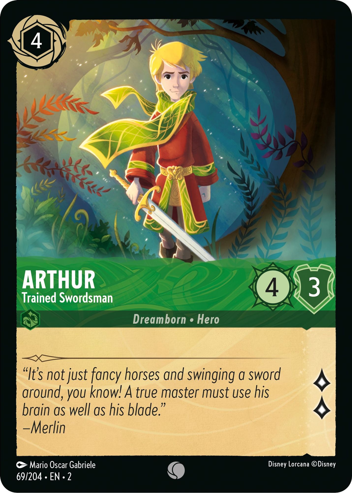 Arthur - Trained Swordsman