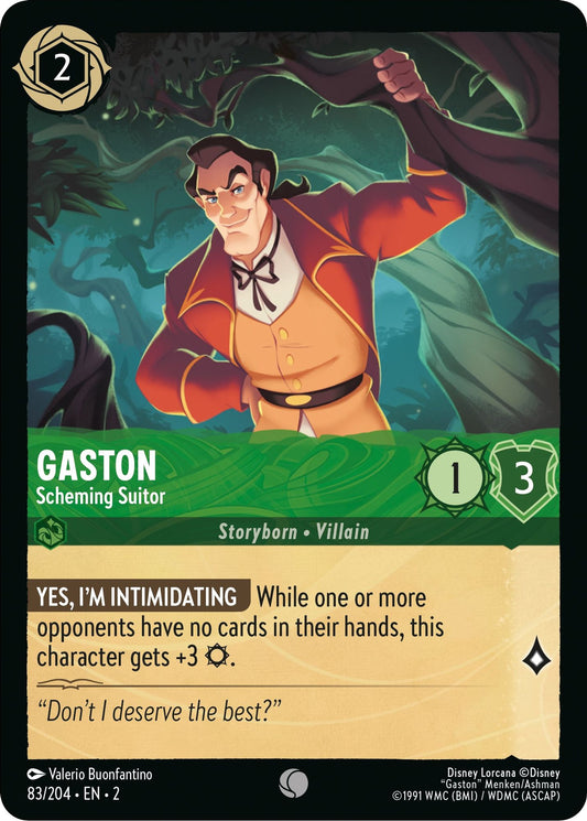 Gaston - Scheming Suitor