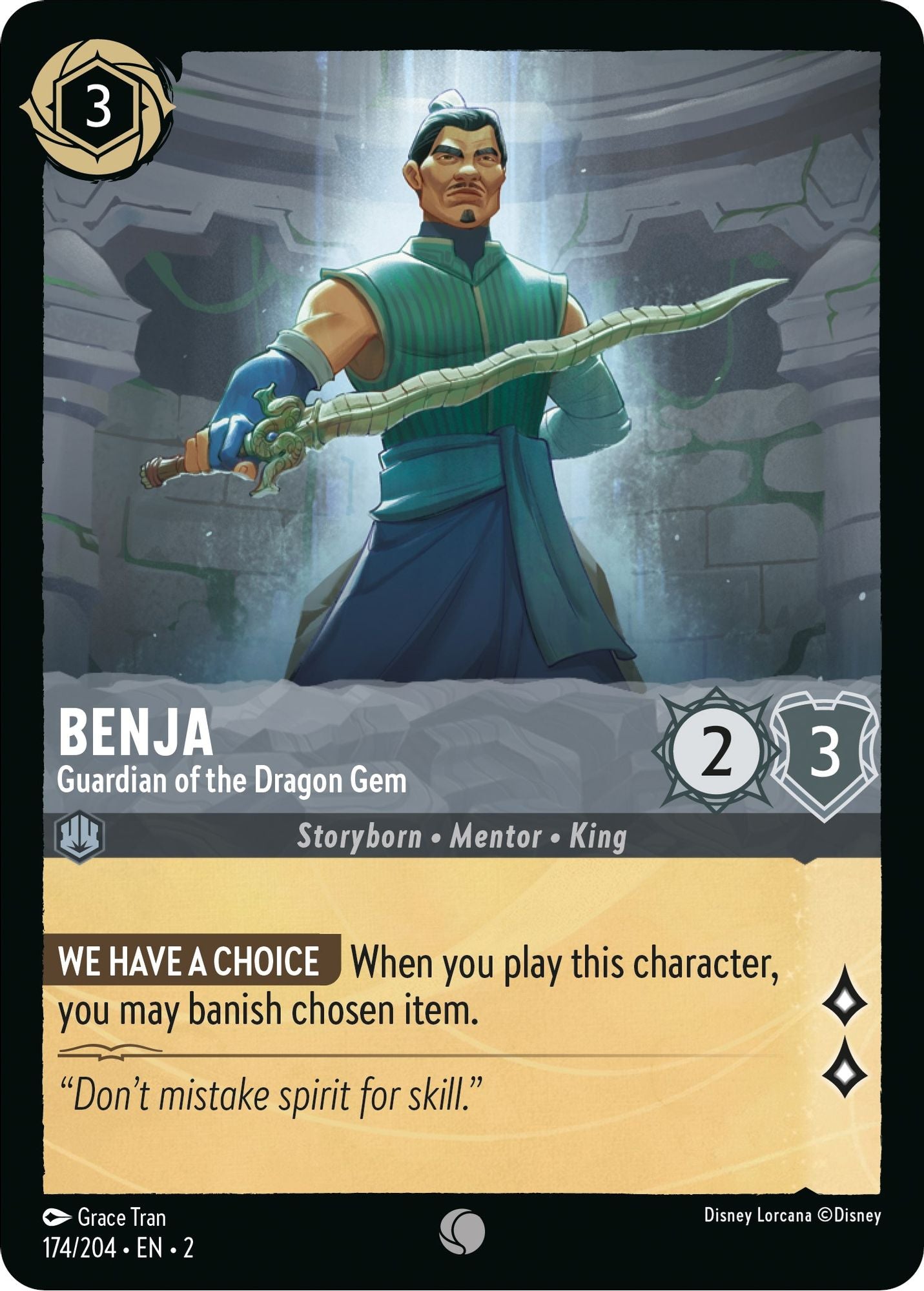 Benja - Guardian of the Dragon Gem