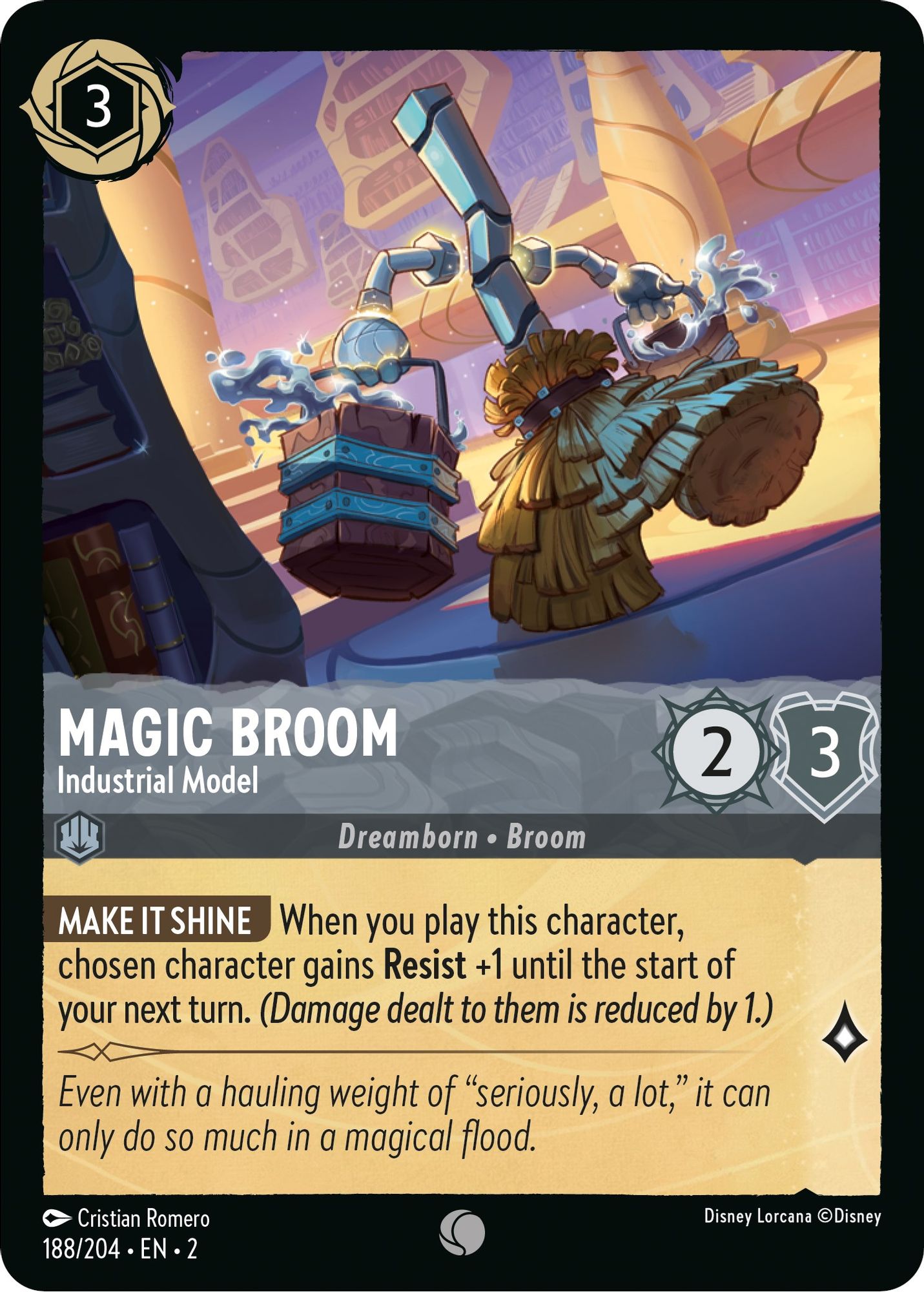 Magic Broom - Industrial Model