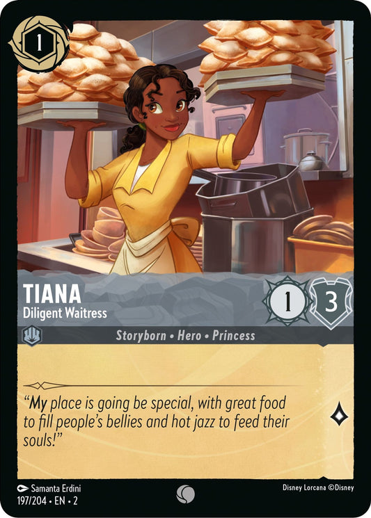 Tiana - Diligent Waitress