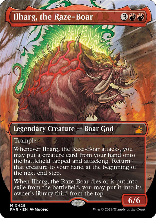 Ilharg, the Raze-Boar (Anime Borderless)