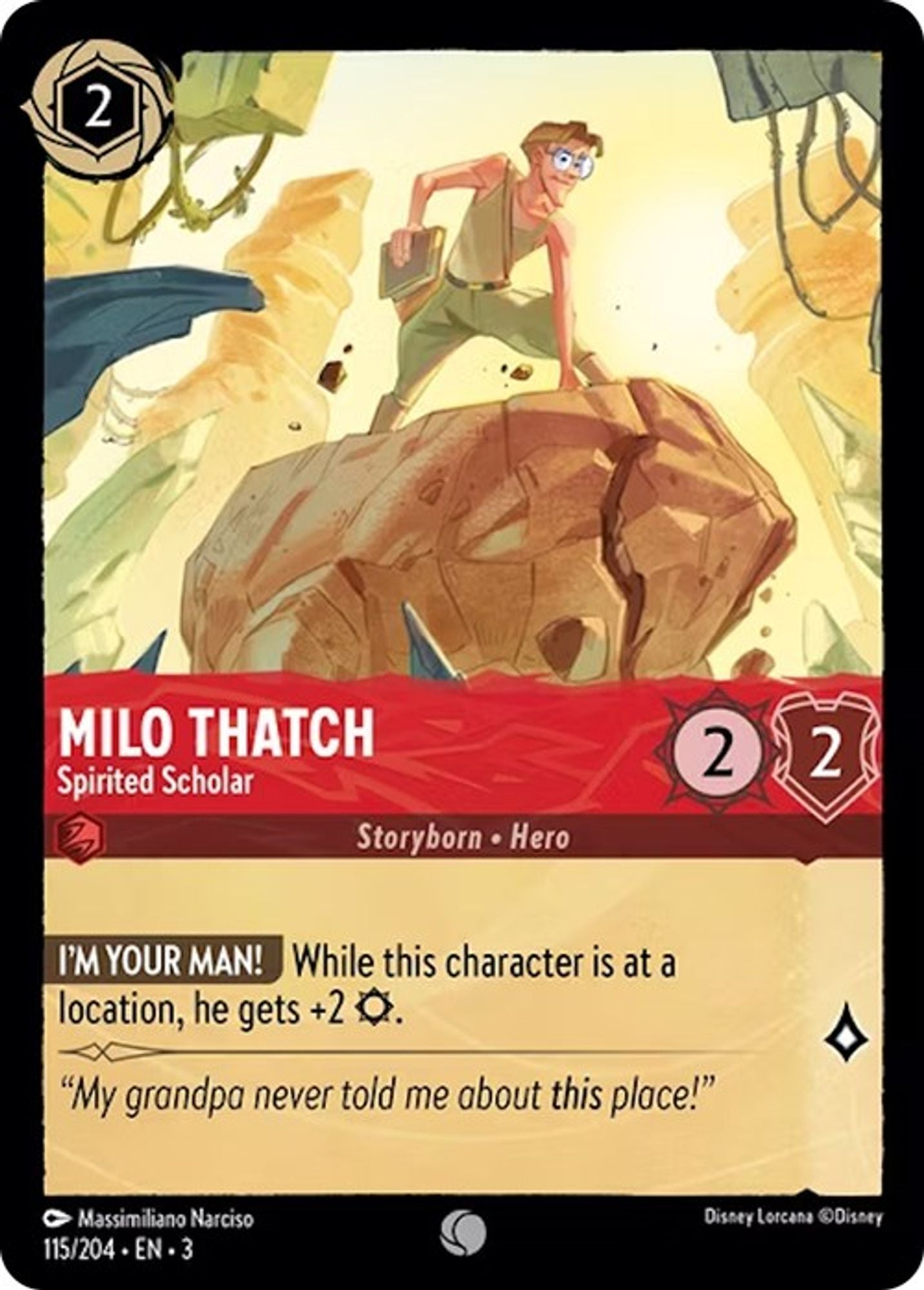 Milo Thatch - Spirited Scholar