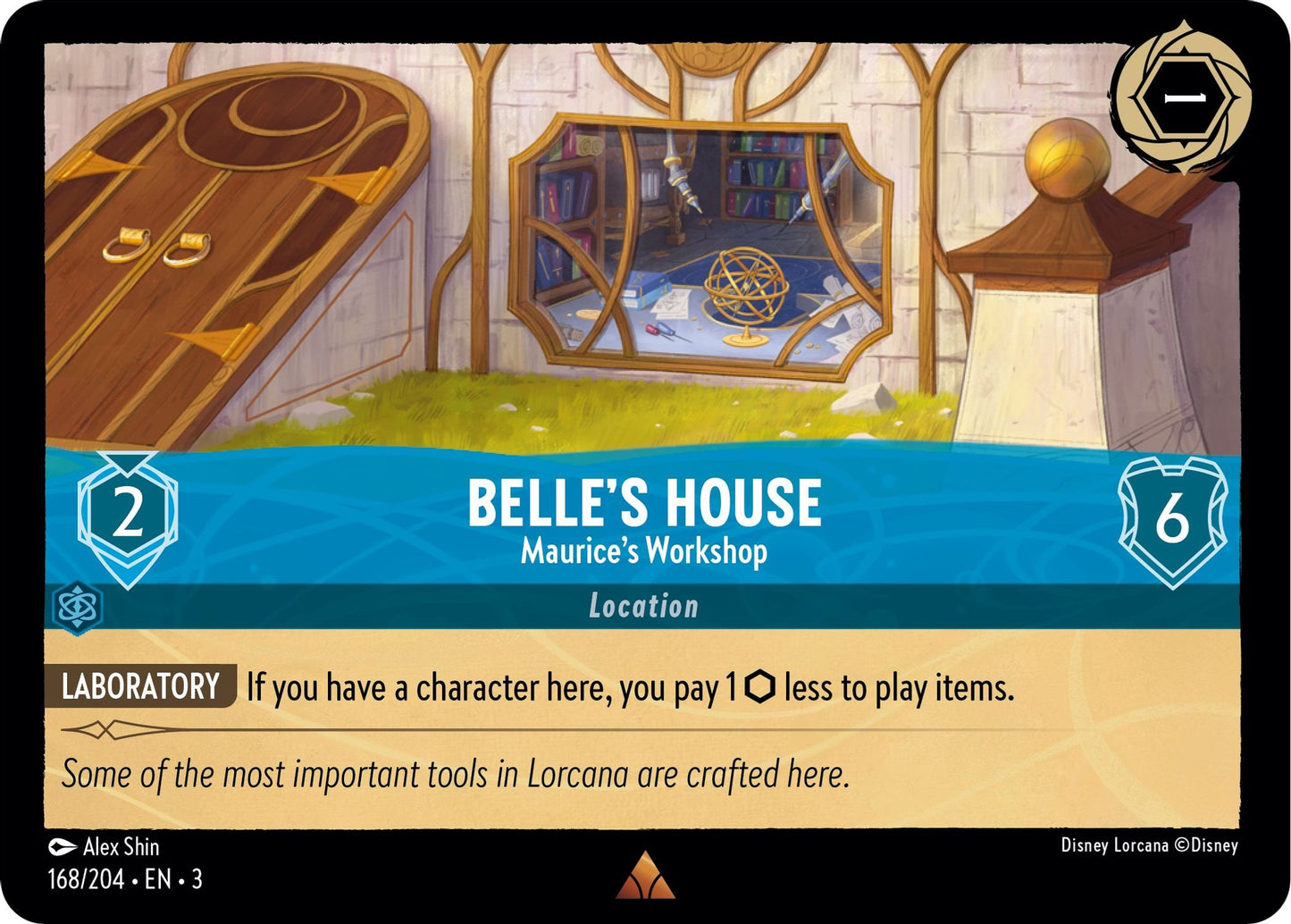 Belle's House - Maurice's Workshop