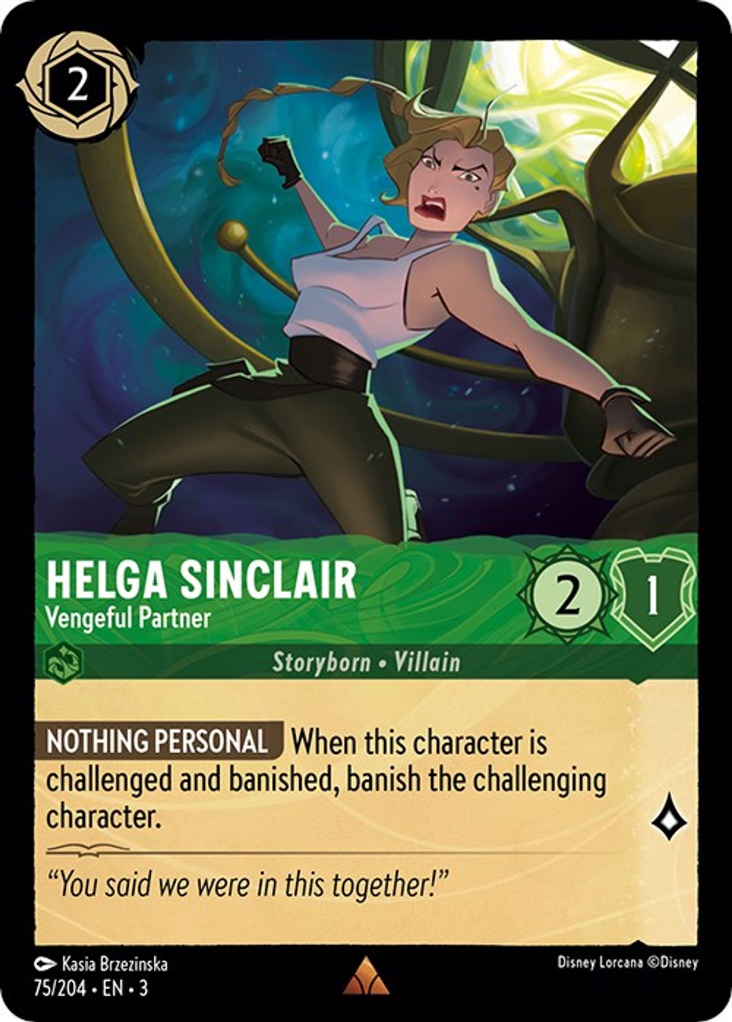 Helga Sinclair - Vengeful Partner