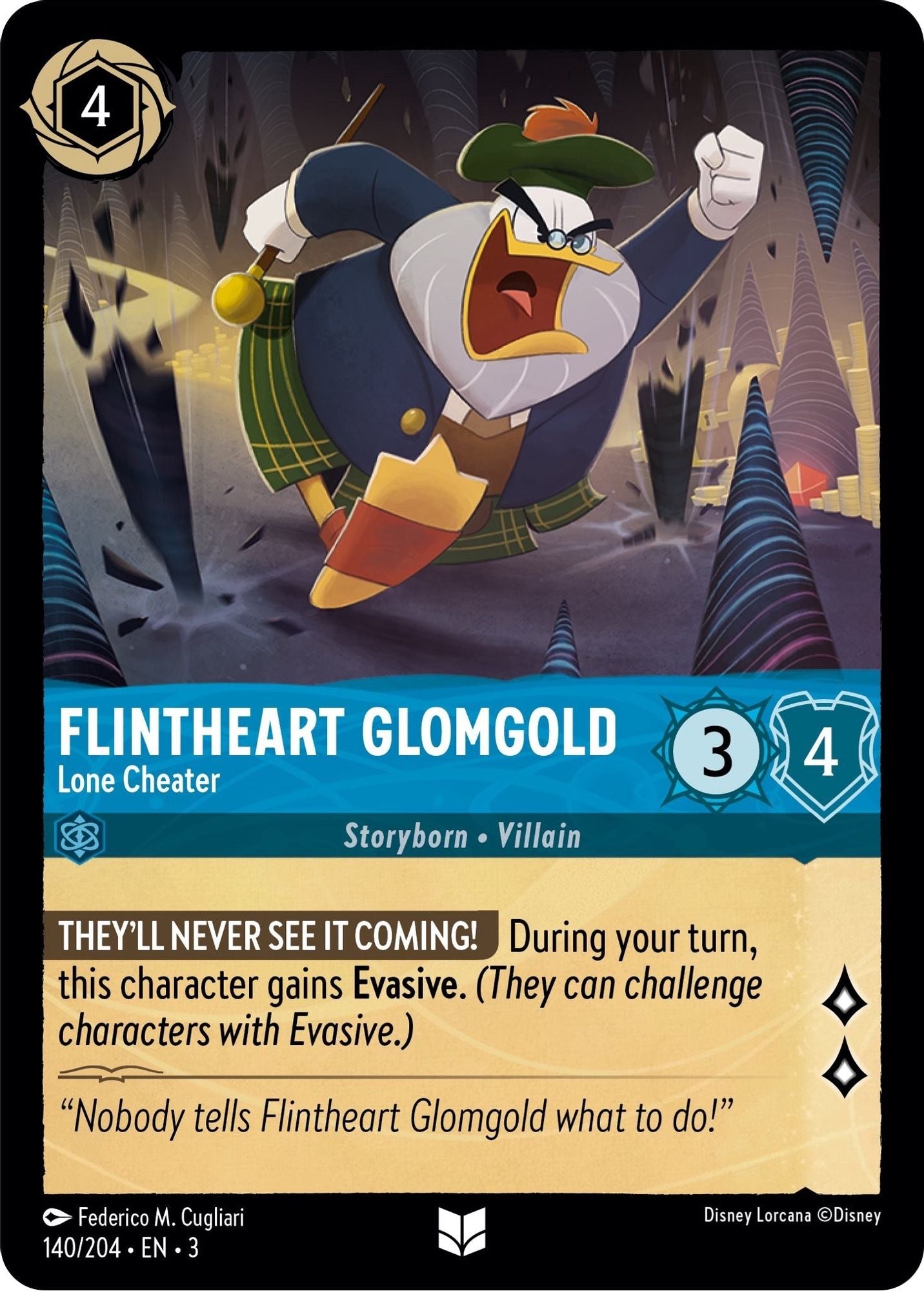 Flintheart Glomgold - Lone Cheater