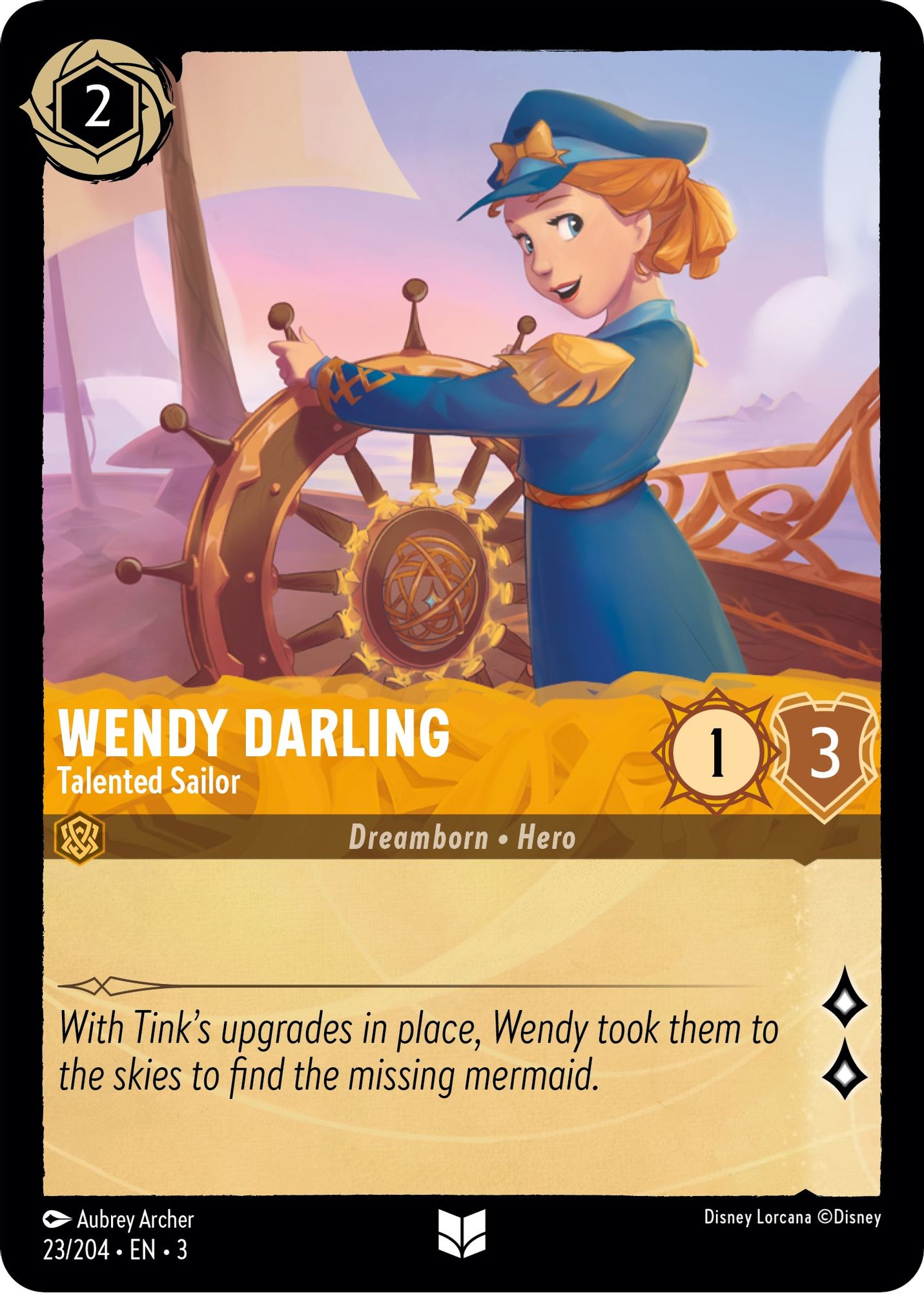 Wendy Darling - Talented Sailor