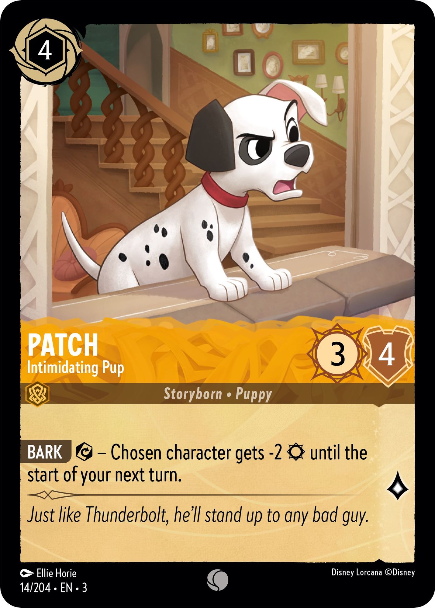 Patch - Intimidating Pup