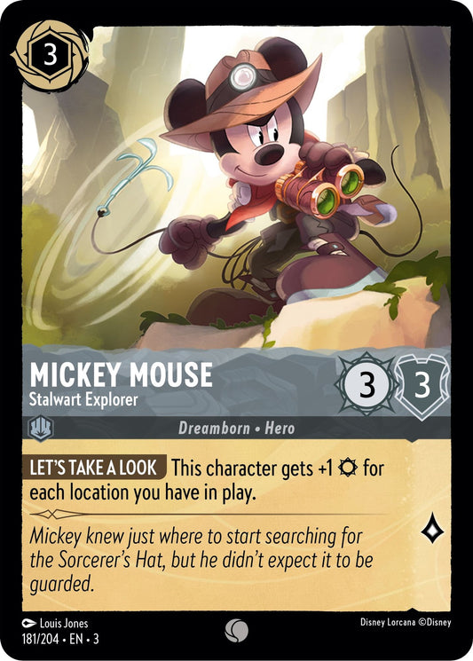 Mickey Mouse - Stalwart Explorer