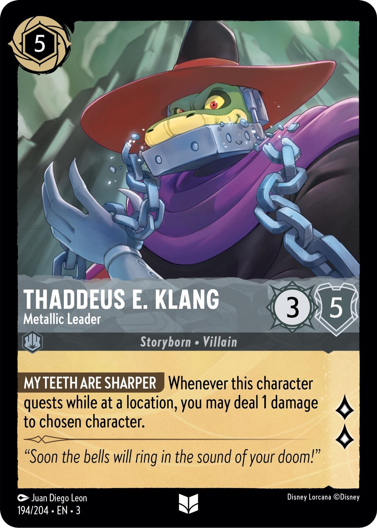 Thaddeus E. Klang - Metallic Leader