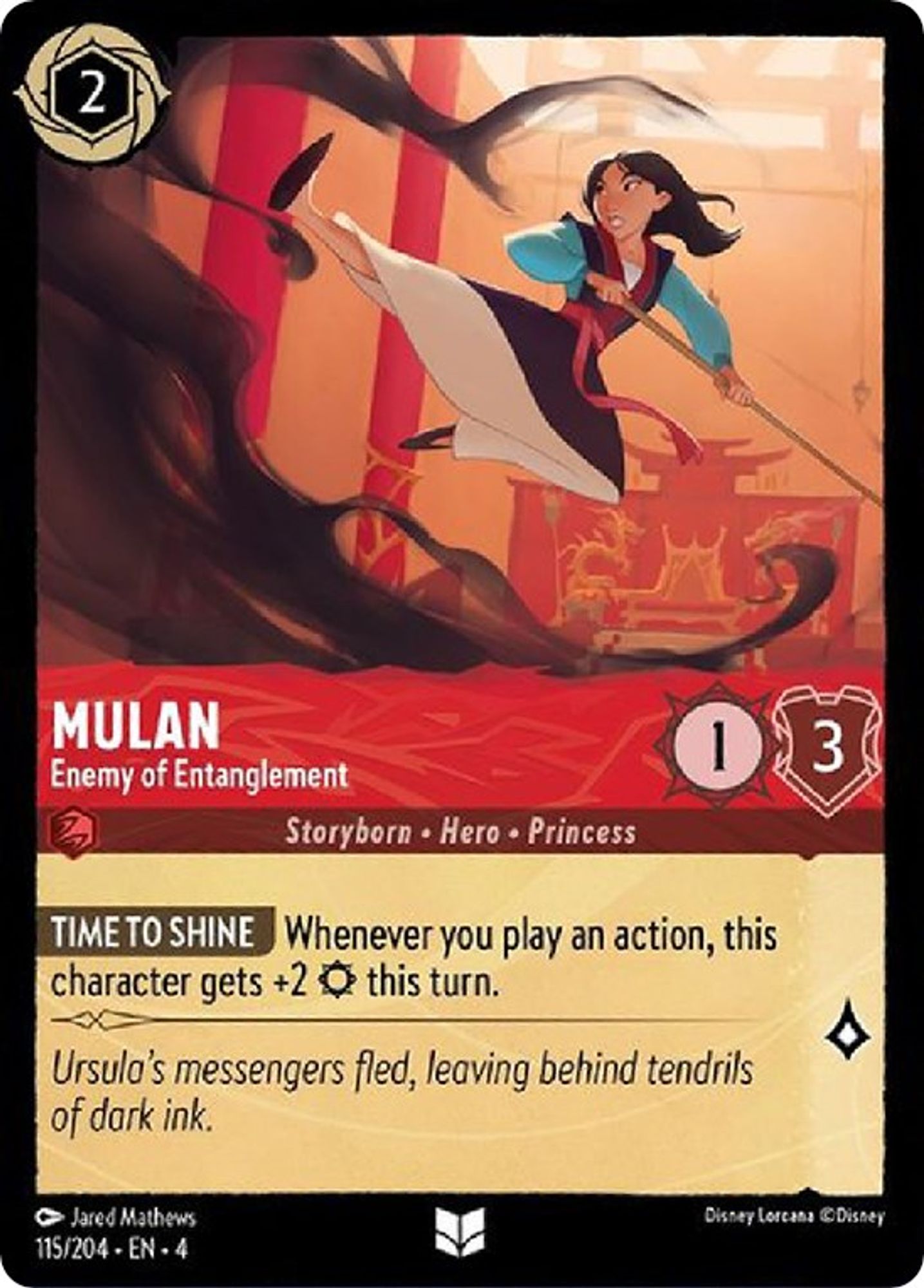 Mulan - Enemy of Entanglement