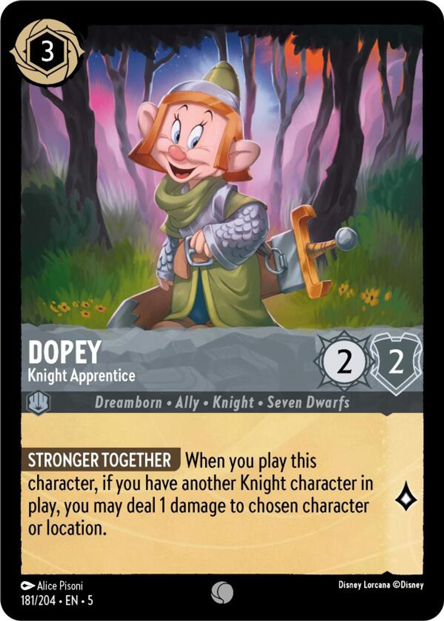 Dopey - Knight Apprentice