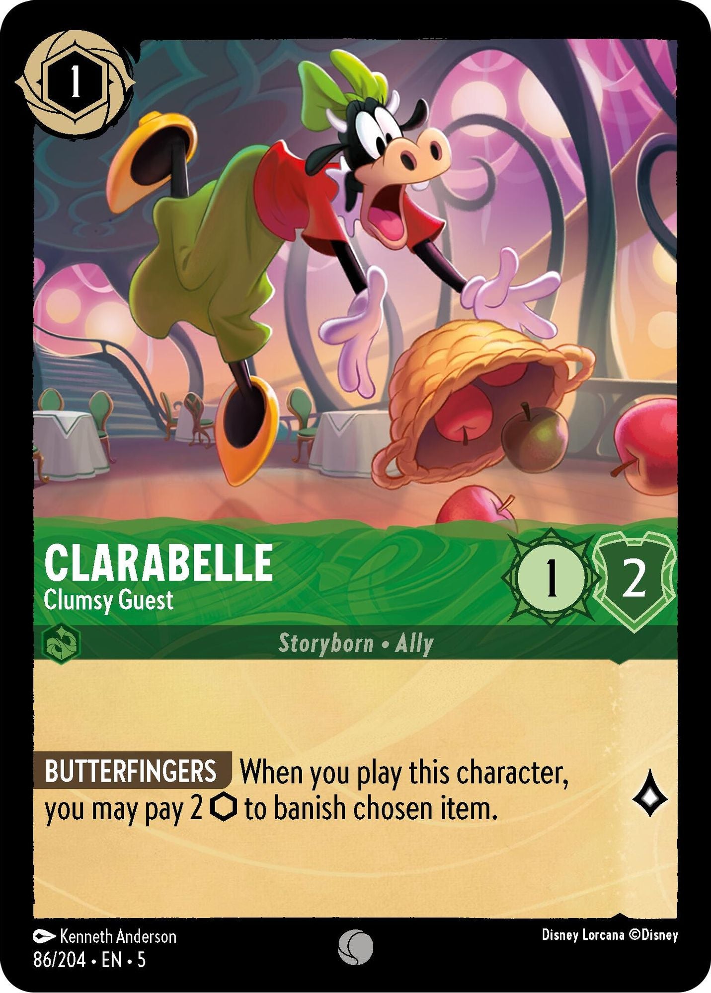 Clarabelle - Clumsy Guest