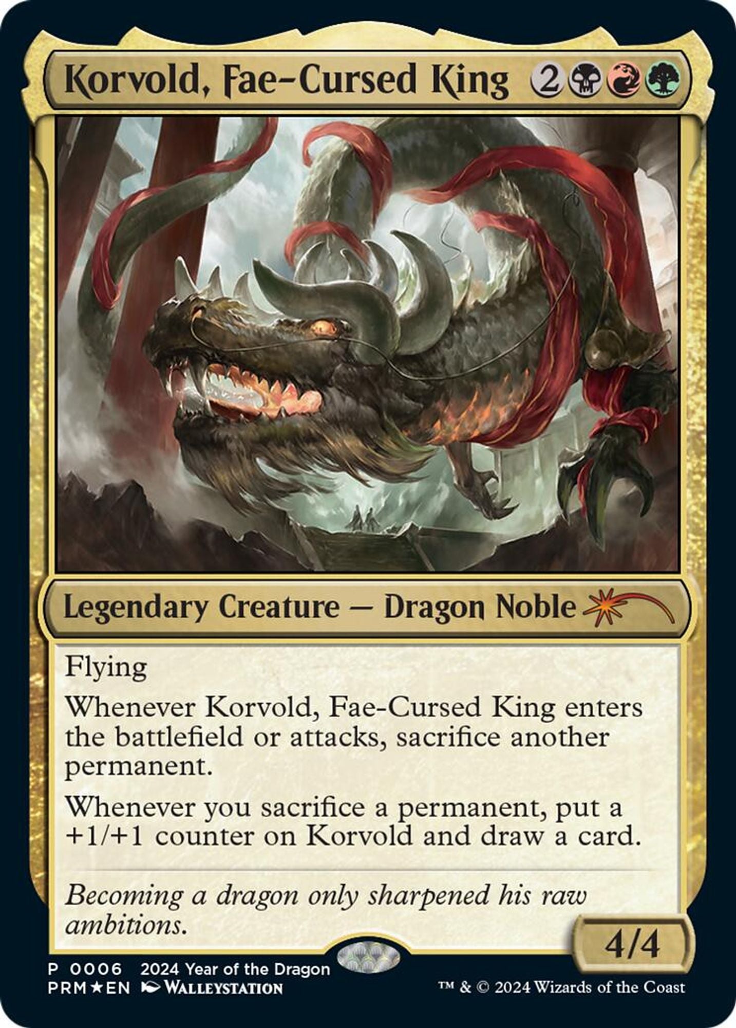 Korvold, Fae-Cursed King (Year of the Dragon 2024)