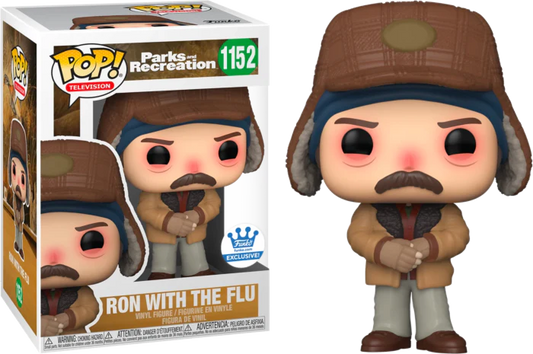 Parks and Recreation - Ron with the Flu Pop Vinyl #1152
