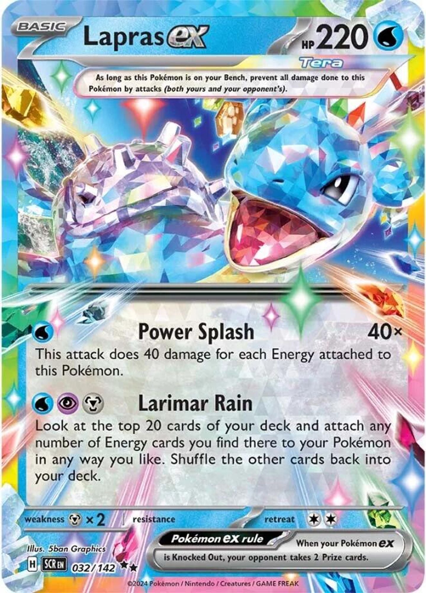 Lapras ex - 032/142