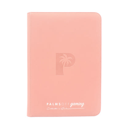 Collector's Series TOP LOADER Zip Binder - Pink CLEAR (216 Capacity)