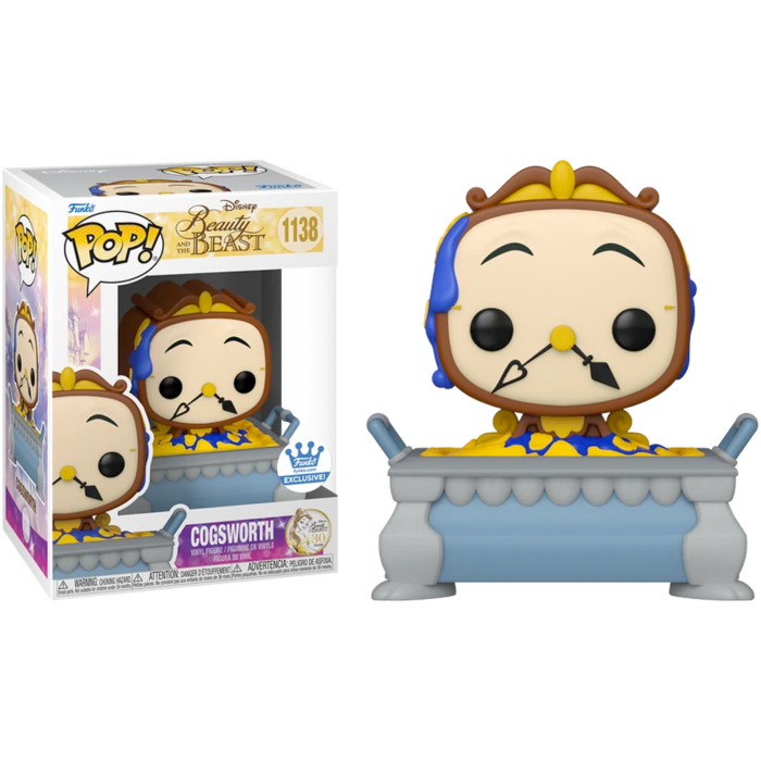 Beauty and the Beast - Cogsworth Pop Vinyl