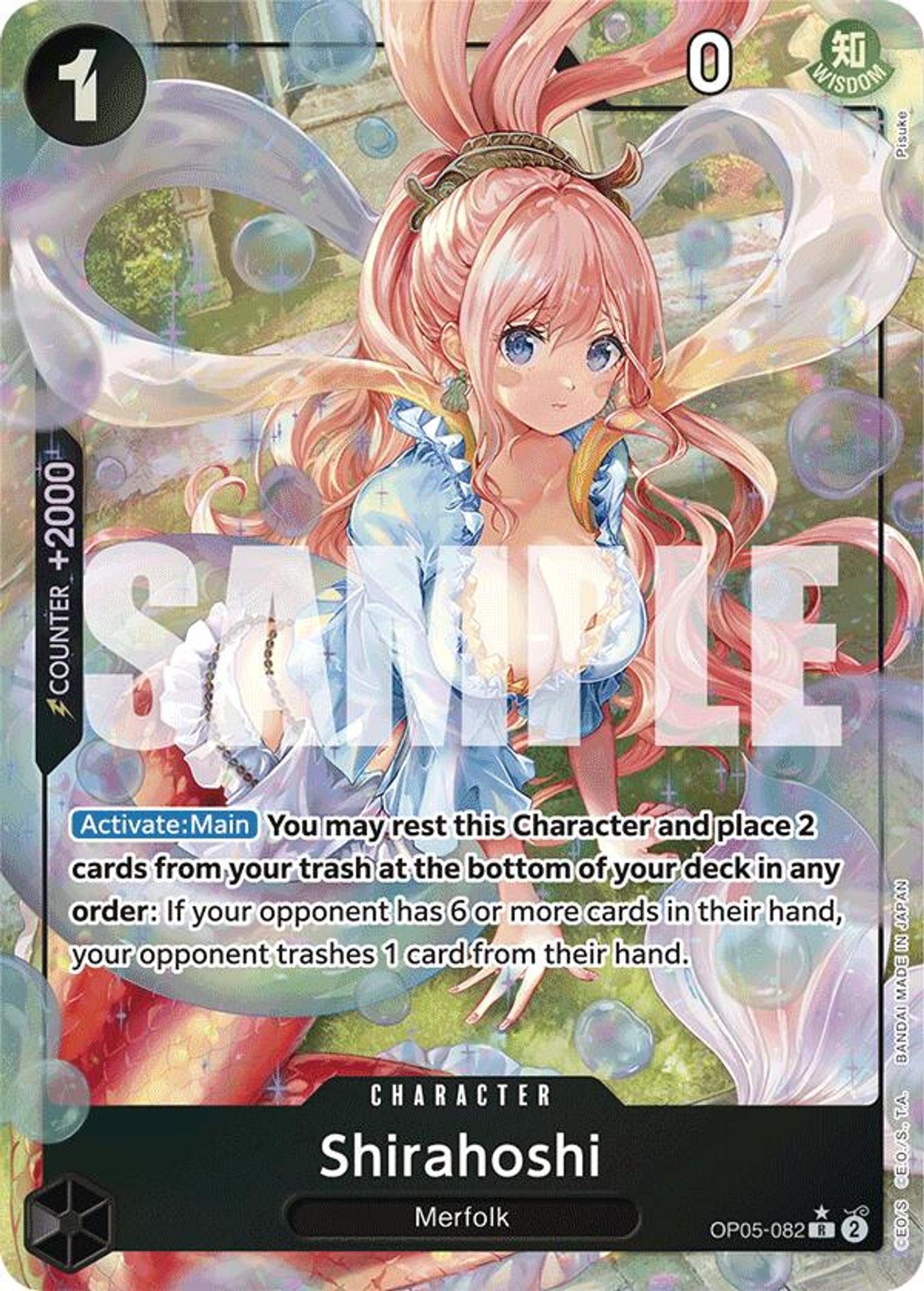 Shirahoshi (OP05-082) (Alternate Art)