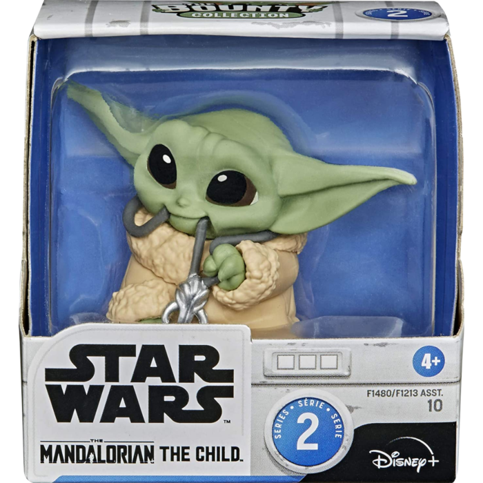 Star Wars: The Mandalorian - Baby Yoda Necklace 2.5” Baby Bounties Mini Figure