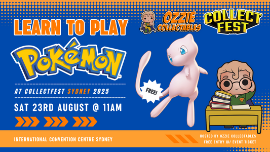 Learn to Play Pokemon at CollectFest SYDNEY 2025 Saturday 23rd August