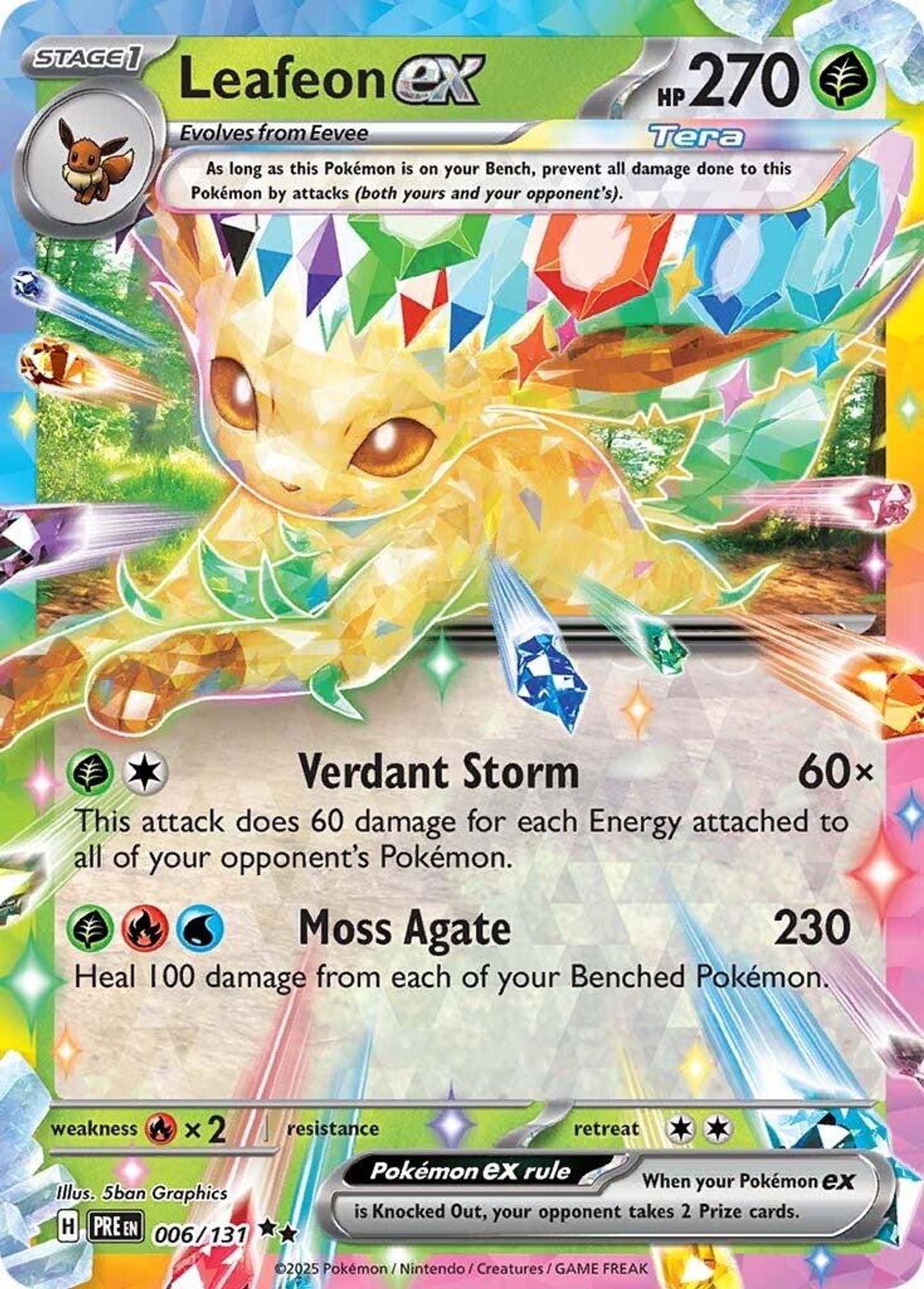 Leafeon ex - 006/131