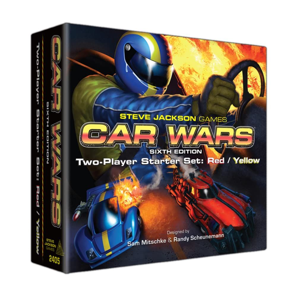 Car Wars 2 Player Starter Set Red/Yellow