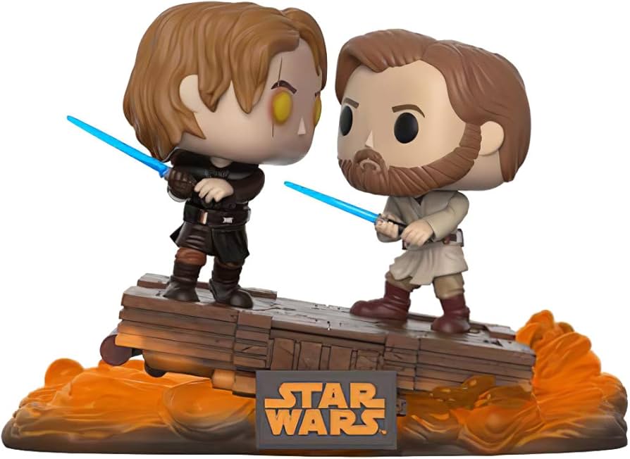 Star Wars - Duel on Mustafar Smugglers Bounty Exclusive Pop Vinyl #222