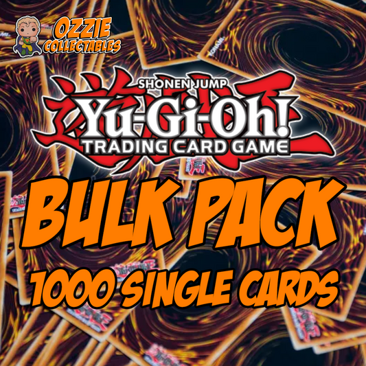 1000 Yu-Gi-Oh! Cards Singles BULK Pack