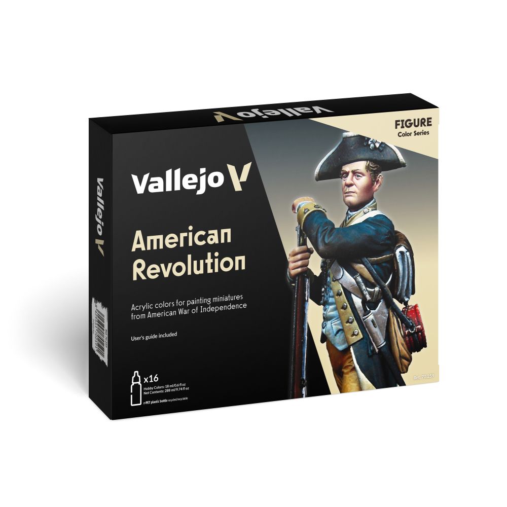 Vallejo - Model Colour - American Revolution Figure 16 Colour Set