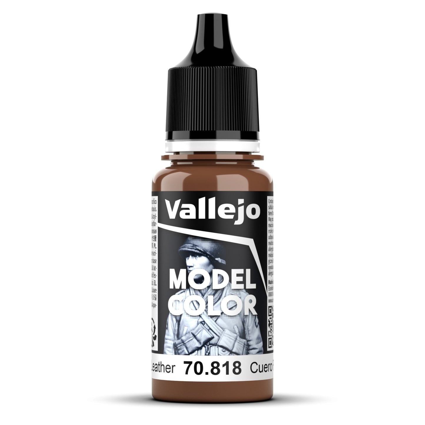 Vallejo Model Colour - Red Leather 18ml