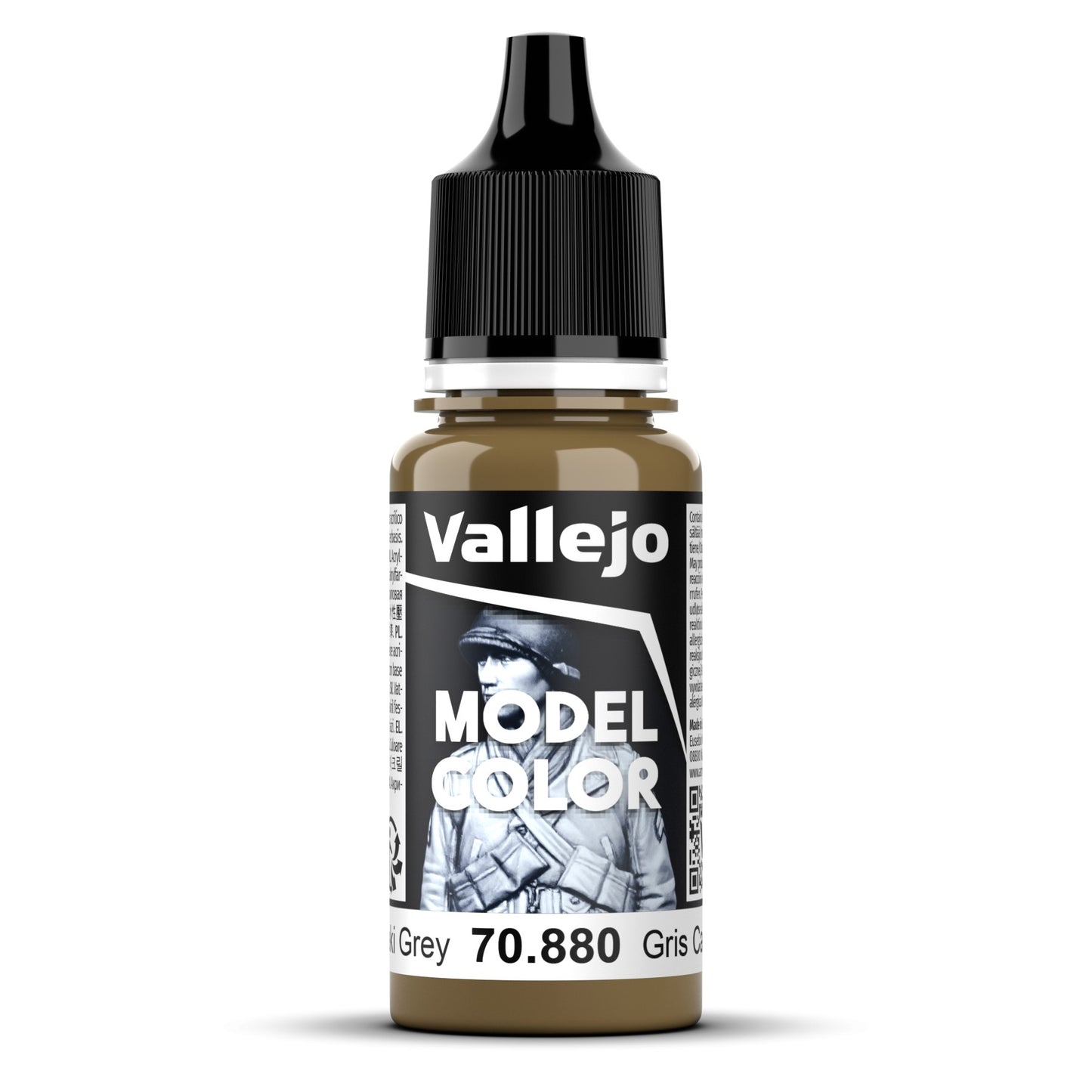 Vallejo Model Colour - Khaki Grey 18ml