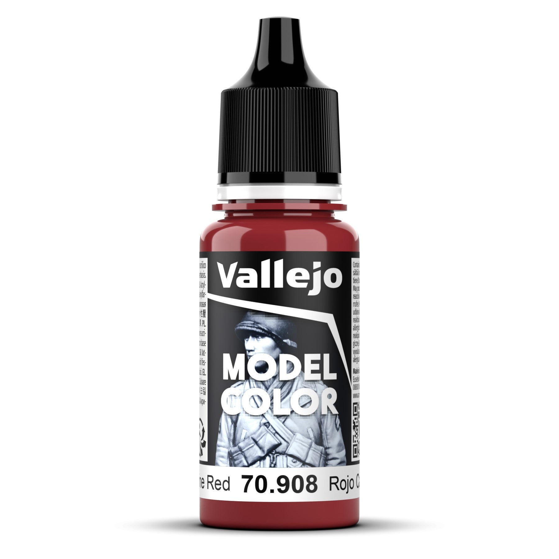 Vallejo Model Colour - Carmine Red 18ml