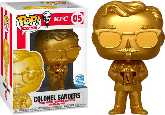 KFC - Colonel Sanders (Gold) Pop Vinyl #05