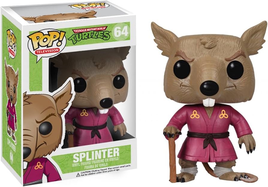 Teenage Mutant Ninja Turtles - Splinter Pop Vinyl #64