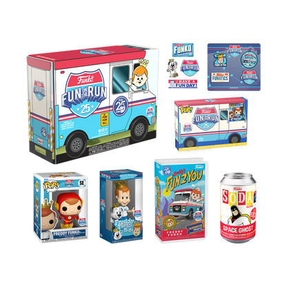 Funko 25th Anniversary Fun On The Run Box