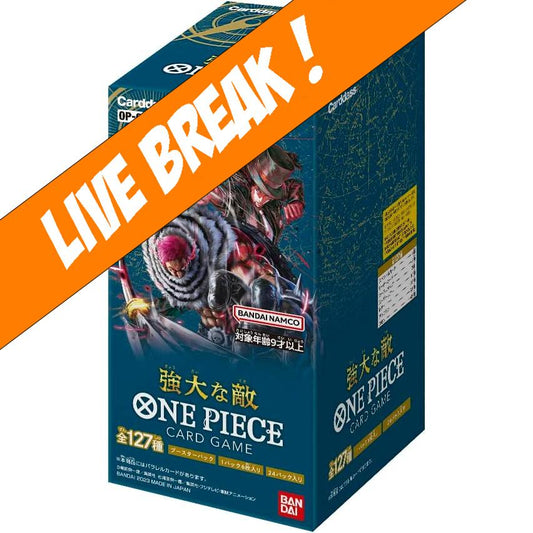 [ Live Break ] One Piece Card Game - Pillars of Strength OP-03 Booster Box (Japanese)