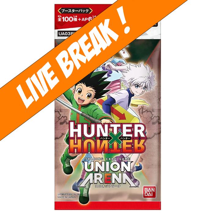 [ Live Break ] Union Arena - Hunter x Hunter TCG UA03BT (Japanese) Booster Pack