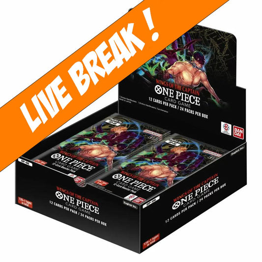 [ Live Break ] One Piece Card Game Flanked by Legends Booster Display [OP-06]