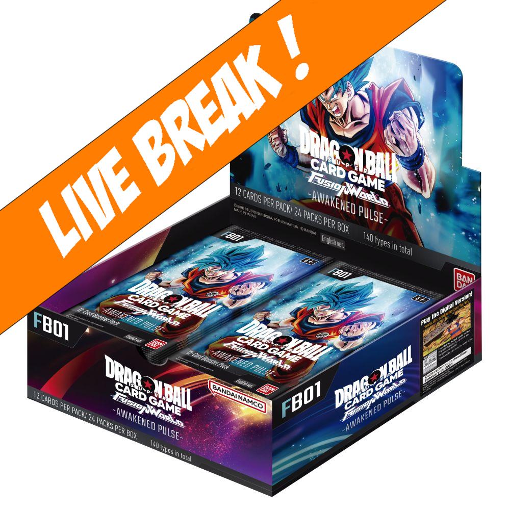 [ Live Break ] Dragon Ball Super Card Game - Fusion World Awakened Pulse [FB01] Booster Box